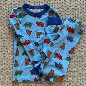 Hanna Andersson Long Pajamas size 6-7